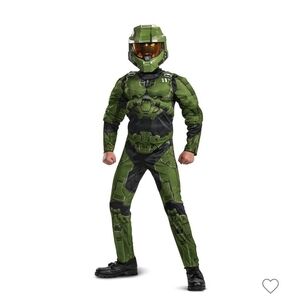 Halo Kids Custome 89975L Small Kids 4 5 6 Microsoft Maste Chief Video Game